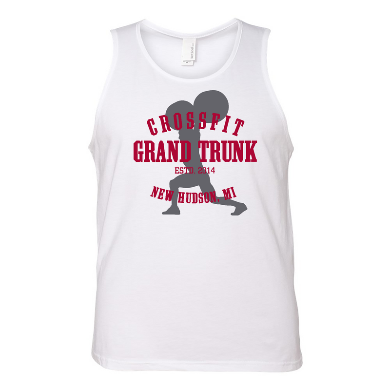 Mens 2X-Large WHITE Tank Top