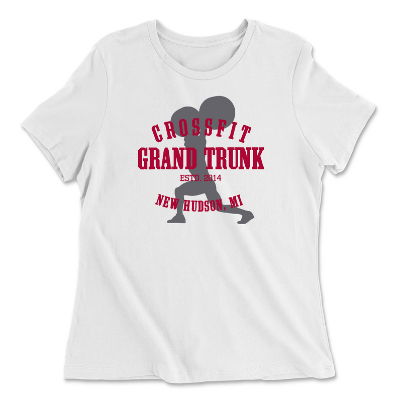 Womens 2X-Large WHITE Relaxed Jersey T-Shirt