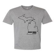 Mens 2X-Large DARK_HEATHER_GRAY T-Shirt