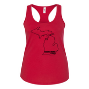 Womens 2X-Large RED Tank Top