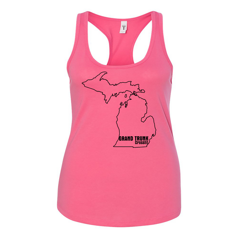 Womens 2X-Large HOT_PINK Tank Top