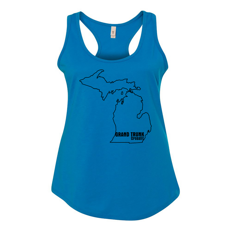 Womens 2X-Large TURQUOSE Tank Top