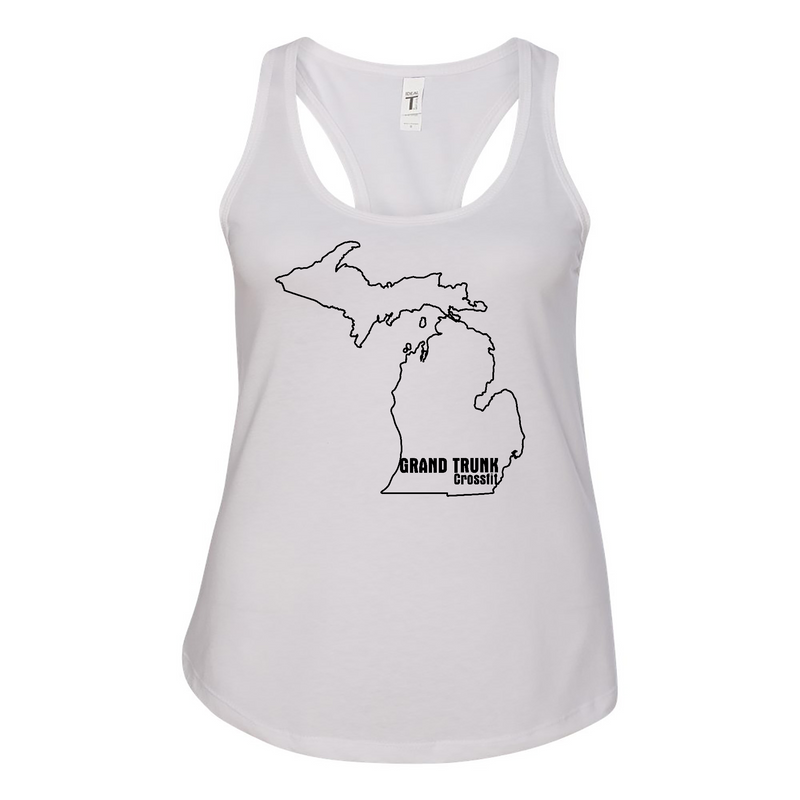 Womens 2X-Large WHITE Tank Top