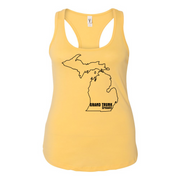 Womens 2X-Large BANANA_CREAM Tank Top