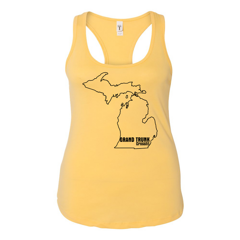 Womens 2X-Large BANANA_CREAM Tank Top