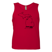 Mens 2X-Large RED Tank Top