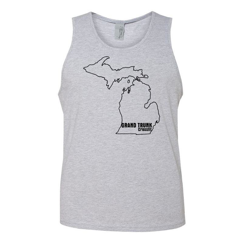 Mens 2X-Large HEATHER_GRAY Tank Top
