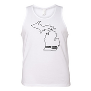 Mens 2X-Large WHITE Tank Top