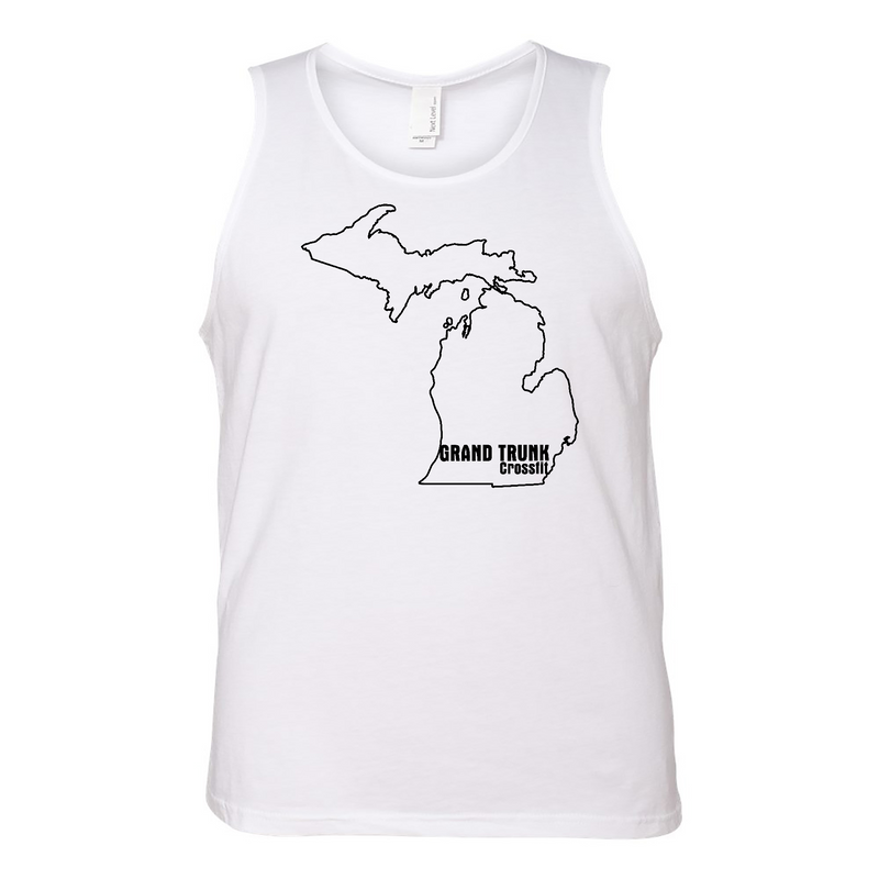 Mens 2X-Large WHITE Tank Top