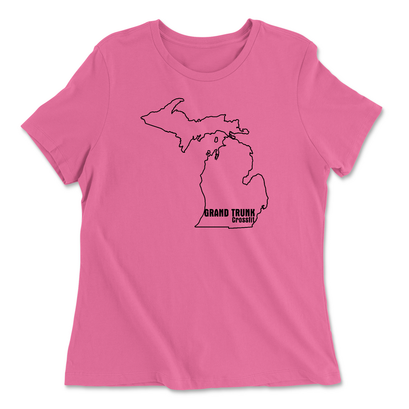 Womens 2X-Large CHARITY_PINK Relaxed Jersey T-Shirt