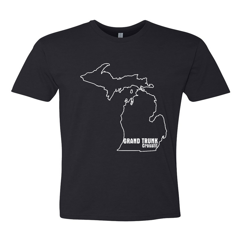 Mens 2X-Large BLACK T-Shirt