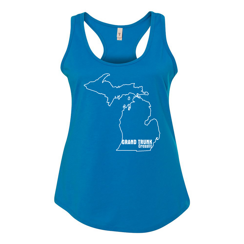 Womens 2X-Large TURQUOSE Tank Top