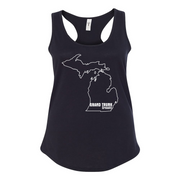 Womens 2X-Large BLACK Tank Top