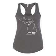 Womens 2X-Large DARK_GRAY Tank Top
