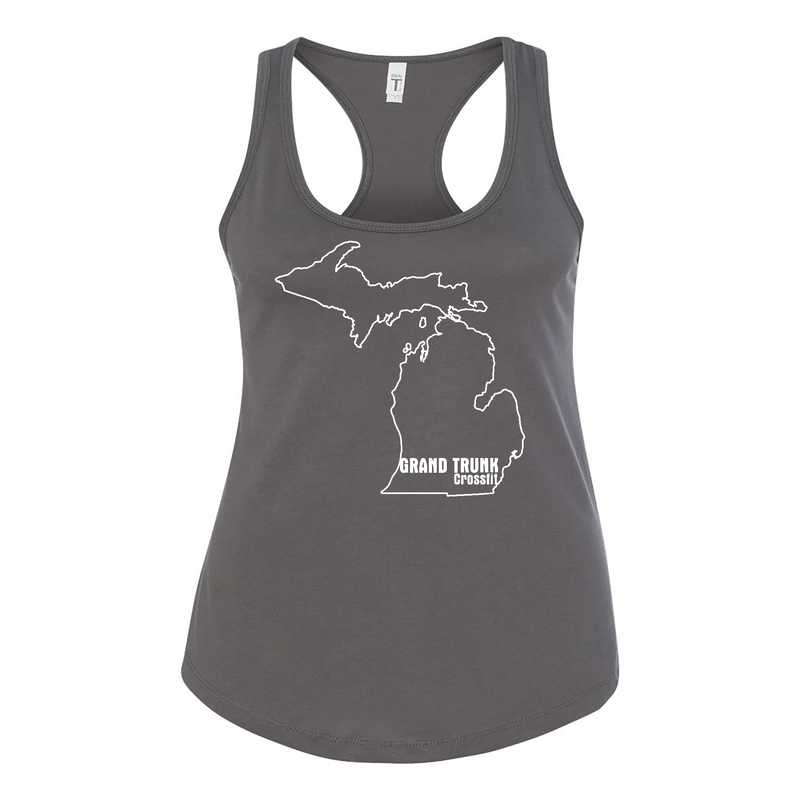 Womens 2X-Large DARK_GRAY Tank Top