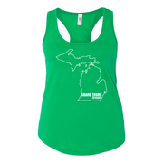 Womens 2X-Large KELLY_GREEN Tank Top
