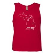Mens 2X-Large RED Tank Top
