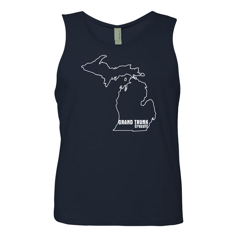 Mens 2X-Large DARK_NAVY Tank Top