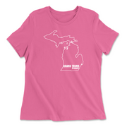 Womens 2X-Large CHARITY_PINK Relaxed Jersey T-Shirt