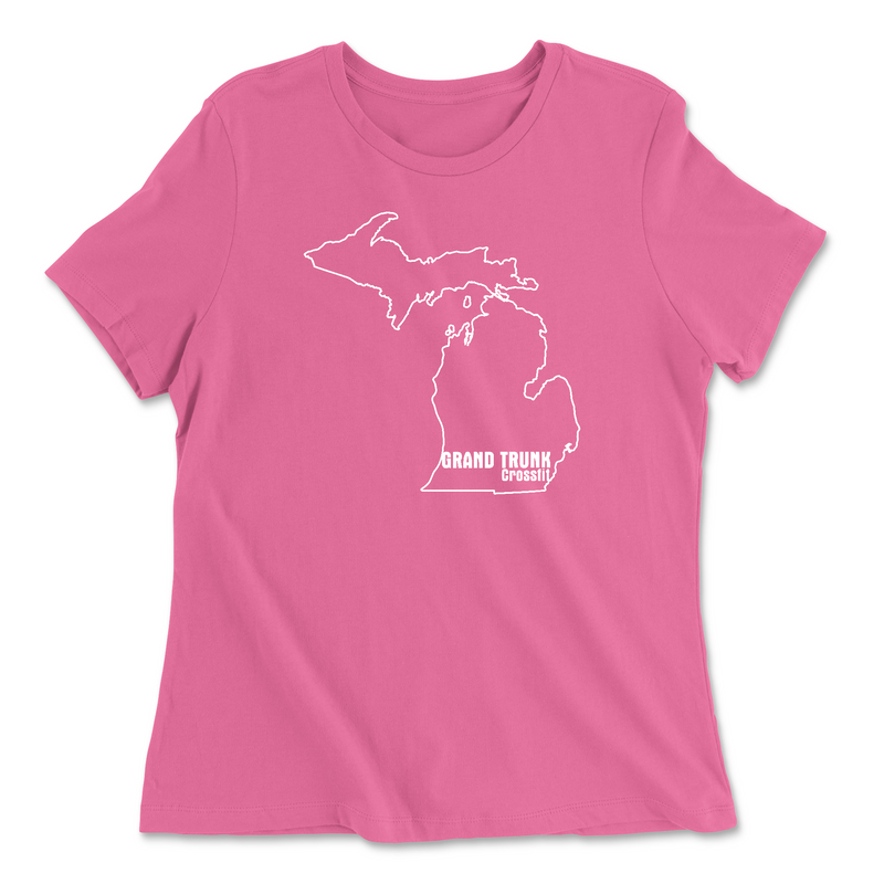 Womens 2X-Large CHARITY_PINK Relaxed Jersey T-Shirt