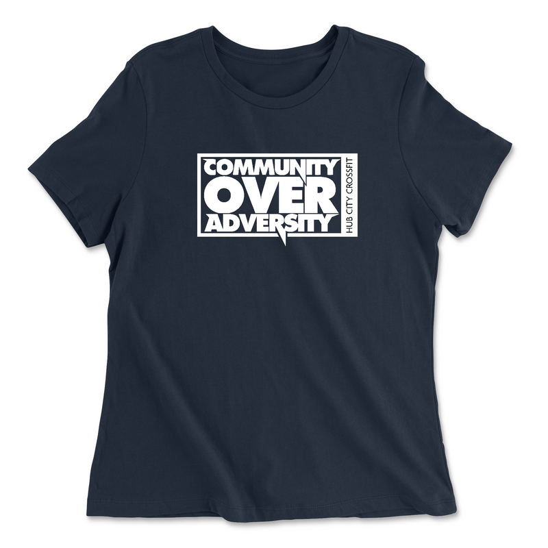 Hub City CrossFit Community Womens - Relaxed Jersey T-Shirt