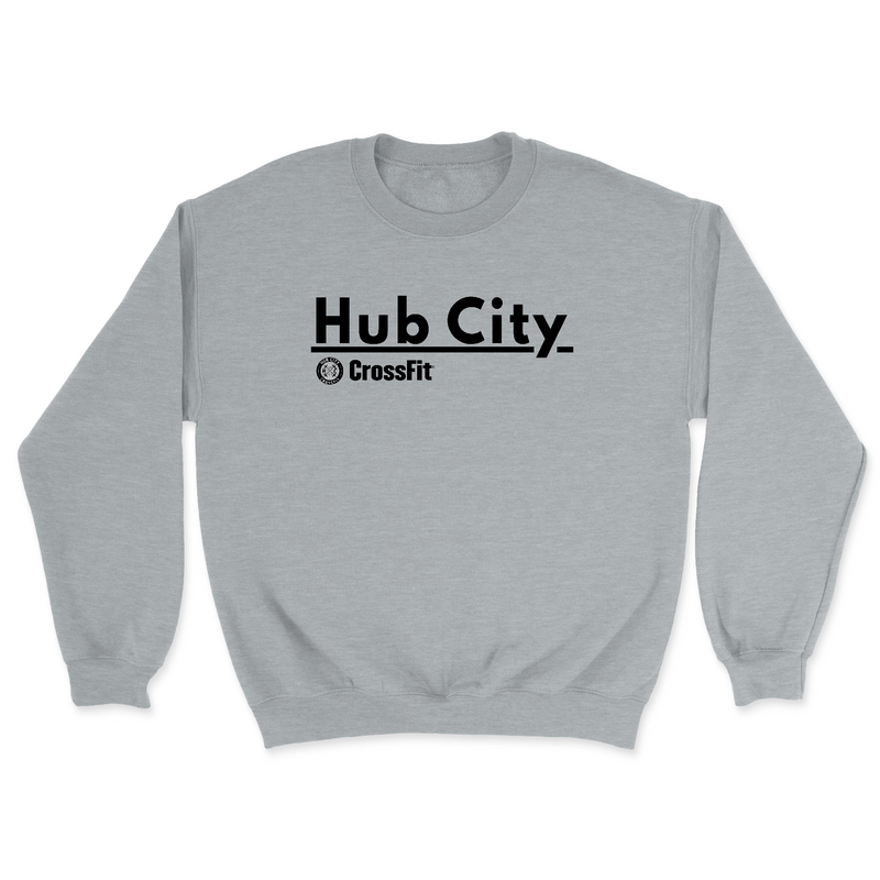 Hub City CrossFit Support Your Box Mens - Midweight Sweatshirt