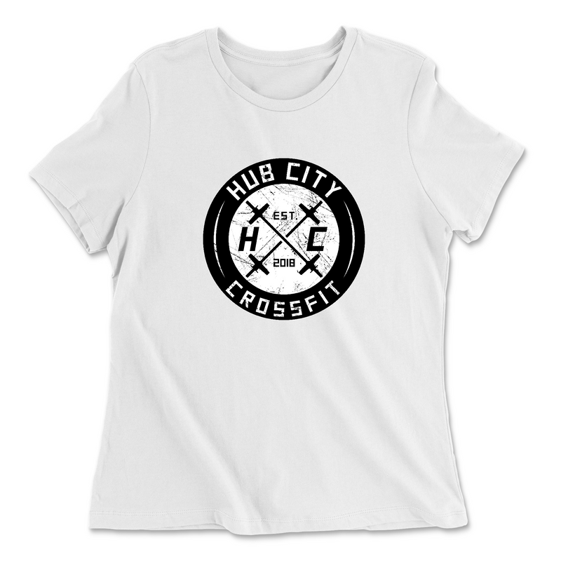 Hub City CrossFit Standard Womens - Relaxed Jersey T-Shirt