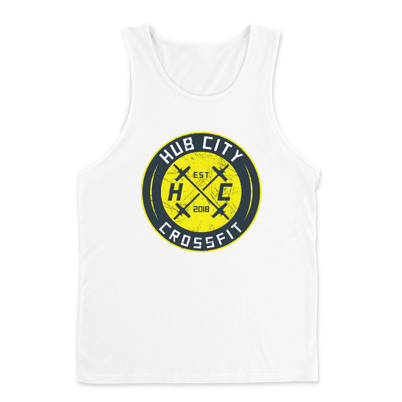 Hub City CrossFit Neon Mens - Tank Top