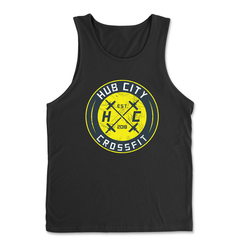 Hub City CrossFit Neon Mens - Tank Top