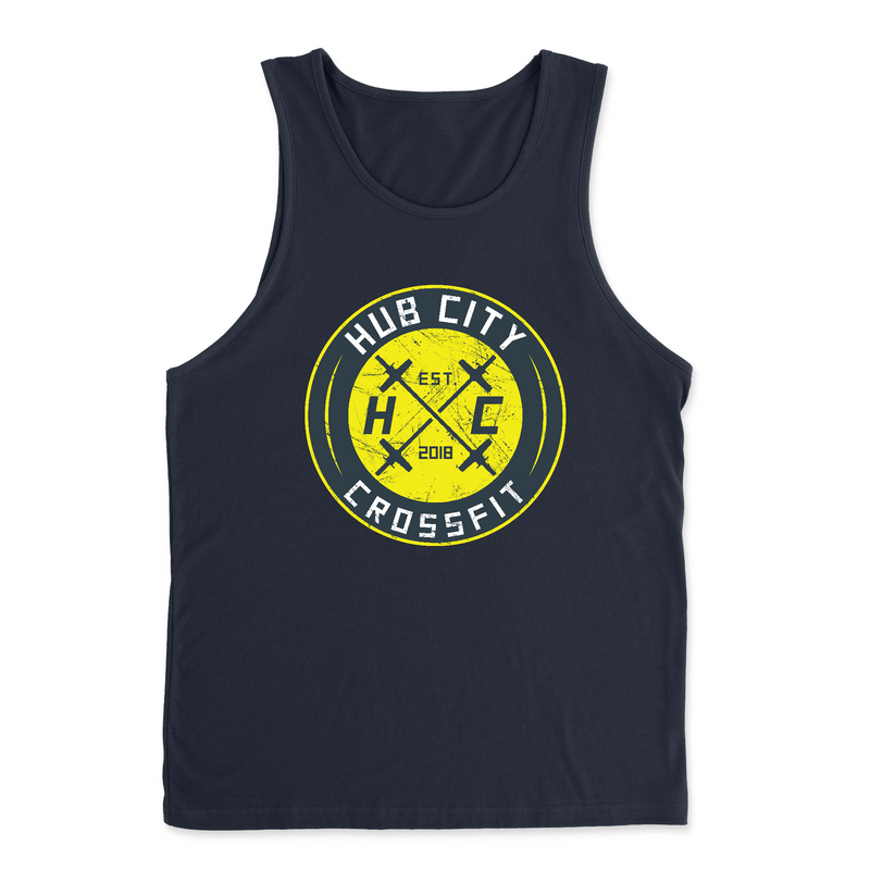 Hub City CrossFit Neon Mens - Tank Top