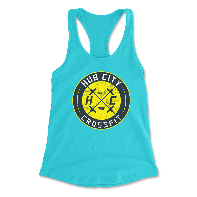 Hub City CrossFit Neon Womens - Tank Top