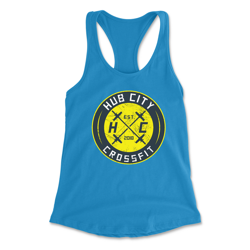 Hub City CrossFit Neon Womens - Tank Top
