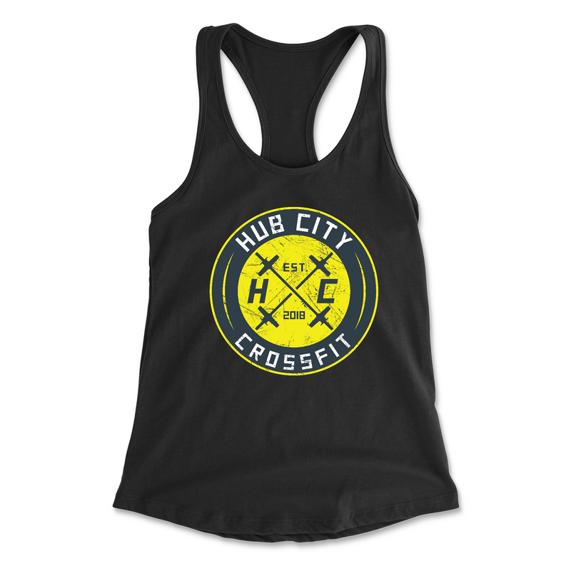 Hub City CrossFit Neon Womens - Tank Top