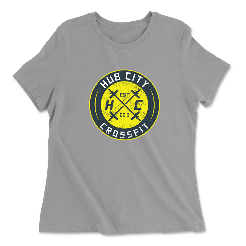 Hub City CrossFit Neon Womens - Relaxed Jersey T-Shirt