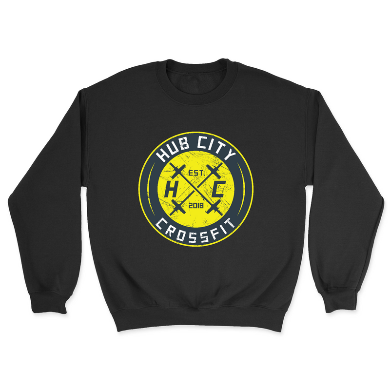 Hub City CrossFit Neon Mens - Midweight Sweatshirt