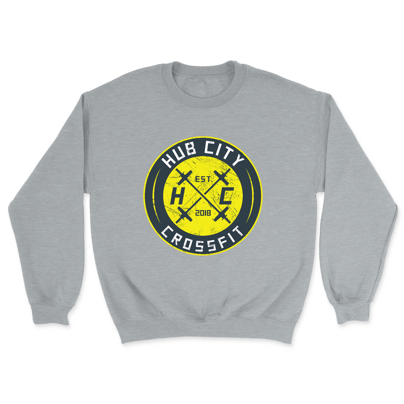 Hub City CrossFit Neon Mens - Midweight Sweatshirt