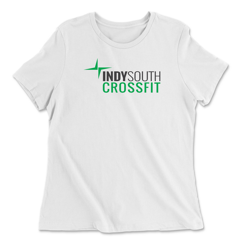 Womens 2X-Large WHITE Relaxed Jersey T-Shirt