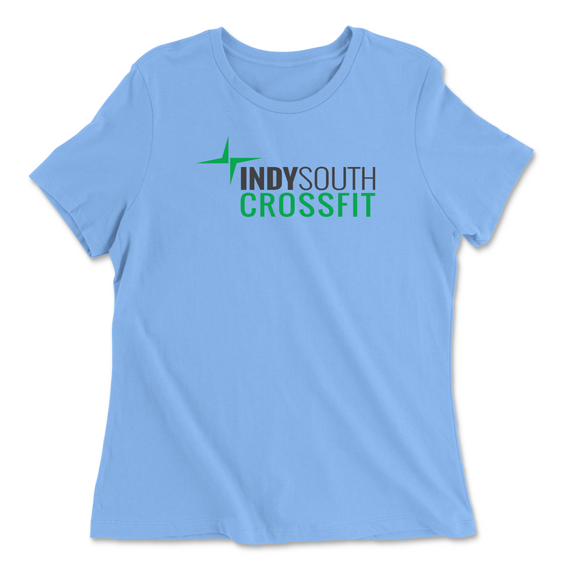 Womens 2X-Large CAROLINA_BLUE Relaxed Jersey T-Shirt