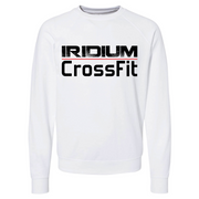 Mens 2X-Large WHITE LoopBack Terry CrewNeck