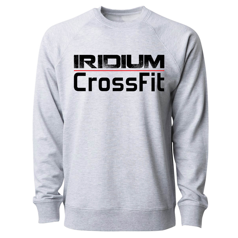 Mens 2X-Large ATHLETIC_HEATHER LoopBack Terry CrewNeck