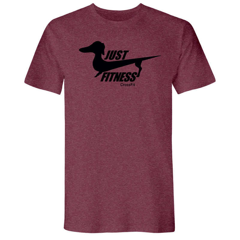 Mens 2X-Large Heather Maroon T-Shirt