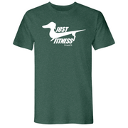 Mens 2X-Large Heather Forest Green T-Shirt