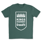 Mens 2X-Large HEATHER_FOREST_GREEN T-Shirt