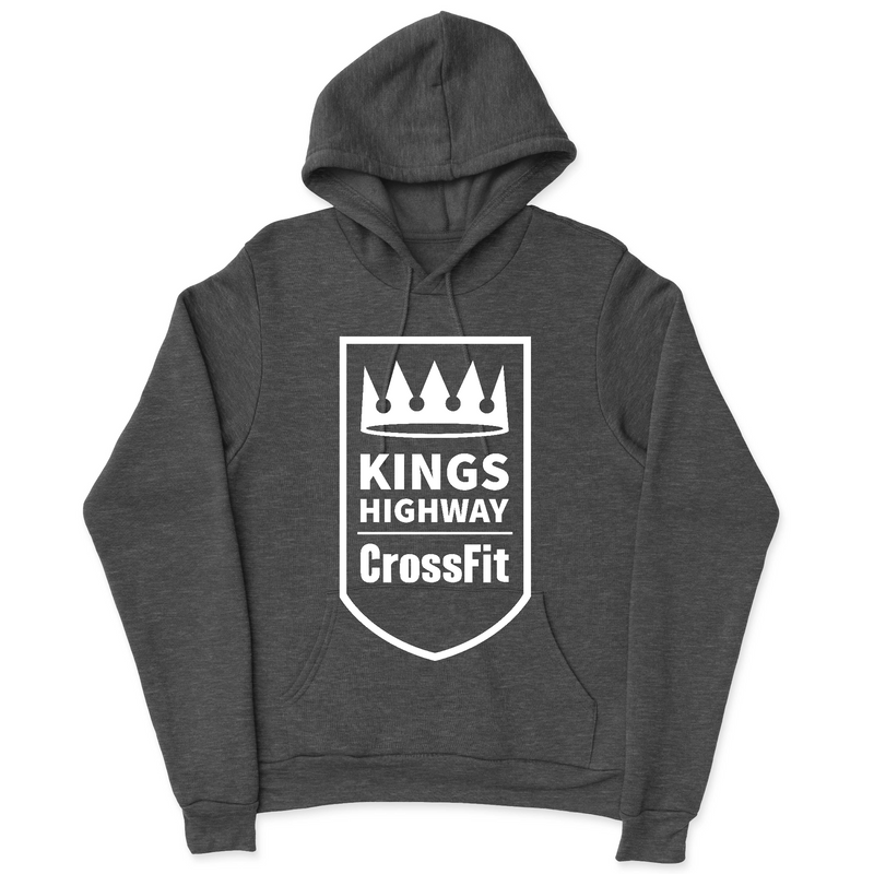 Mens 2X-Large CHARCOAL_HEATHER Hoodie