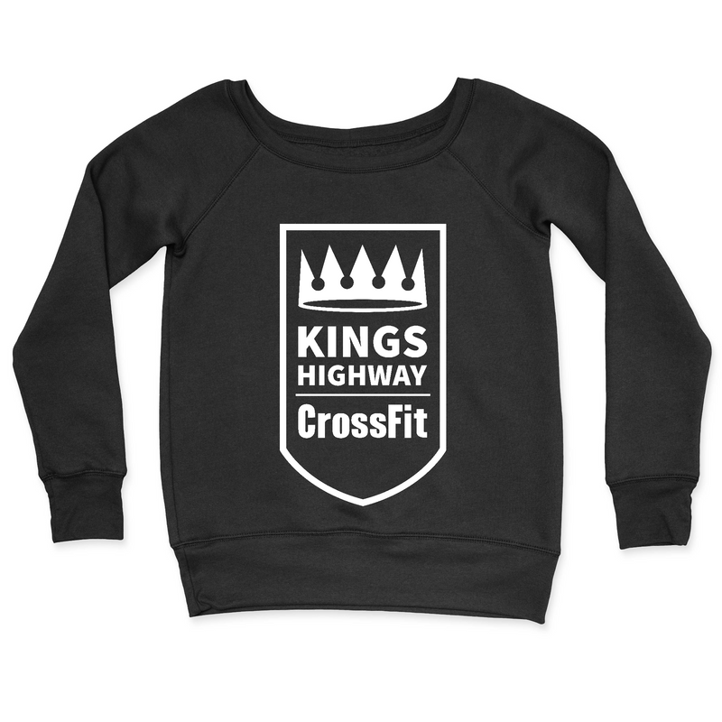 Womens 2X-Large BLACK CrewNeck