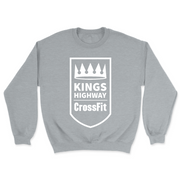 Mens 2X-Large GREY_HEATHER Midweight Sweatshirt