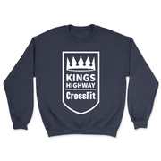 Mens 2X-Large CLASSIC_NAVY_HEATHER Midweight Sweatshirt