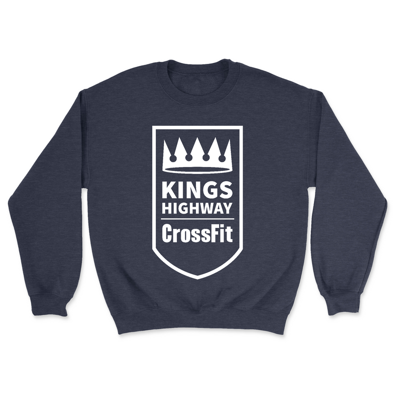 Mens 2X-Large CLASSIC_NAVY_HEATHER Midweight Sweatshirt