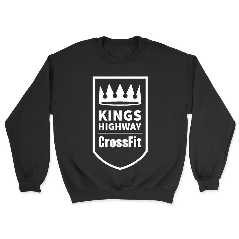Mens 2X-Large BLACK Midweight Sweatshirt