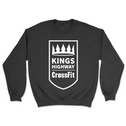 Mens 2X-Large CHARCOAL_HEATHER Midweight Sweatshirt